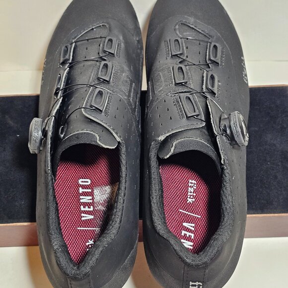 Fizik X3 Vento Overcurve Cycling Shoes Black Monochrome Mens EUR 44.5 - Picture 8 of 12